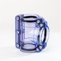 Clirio PVC Uwchradd Containment Tee