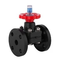 Falf llengig PVC Flanged