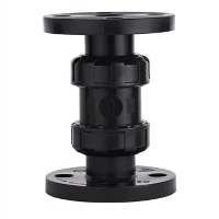 Falf Gwirio Swing PVC Gwir Undeb Flanged